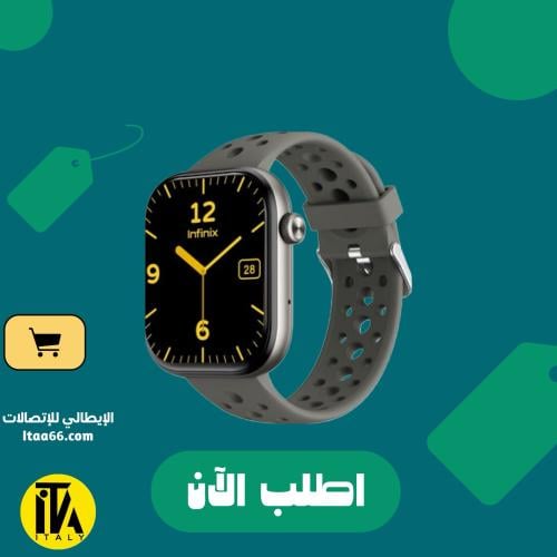 ساعة سمارت انفنيكس XWatch H4 للجنسين، شاشة HD، مقا...