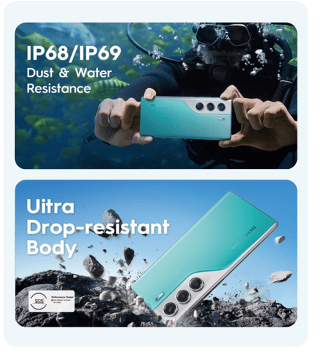 تكنو كامون 40 برو، 5G LTE، 256 جيجابايت، 12 جيجا ر...