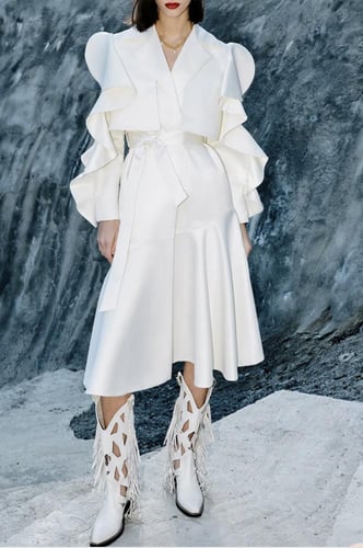فستان Trench dress
