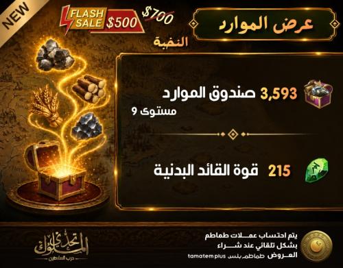 عرض الموارد (النخبة)