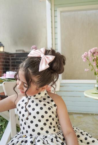 فيونكه شعر وردي