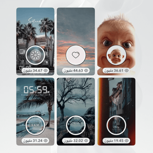 تصميم عدسة سناب شات لصناع المحتوى