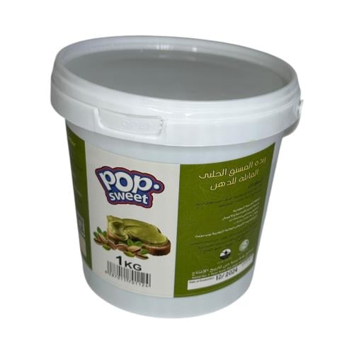 زبدة فستق حلبي 1 كجم بوب سويت