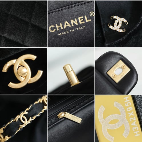 VELVET MINI FLAP BAG WITH TOP