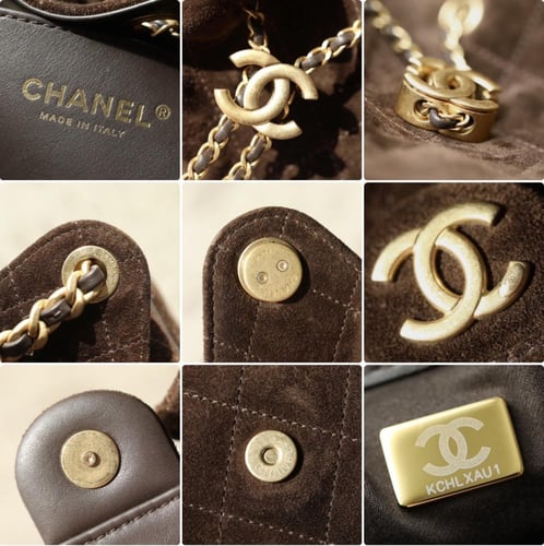 Chanel 25 Suede Lether