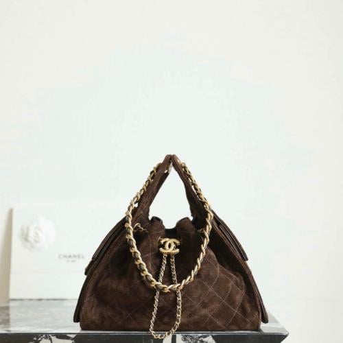 Chanel 25 Suede Lether