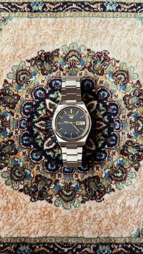 ساعة سيكو - 5 موديل الثمانيات