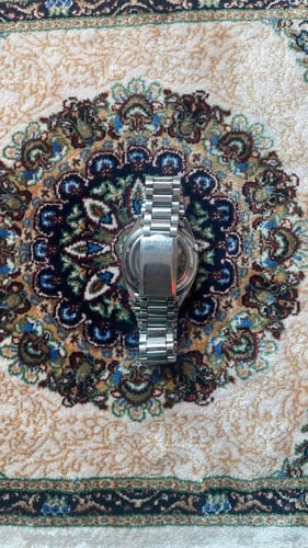 ساعة سيكو - مينا ذهبي