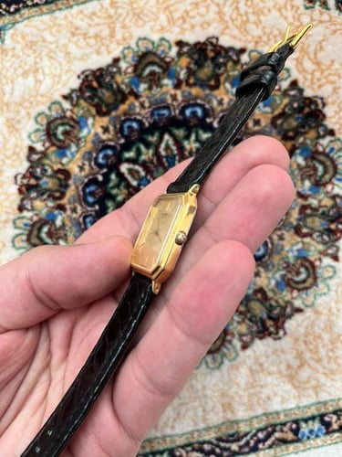 ساعة سيكو - جلد تمساح