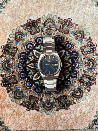 ساعة سيكو - 5 موديل الثمانيات