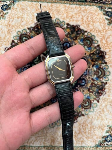 ساعة سيكو - جلد سحلية