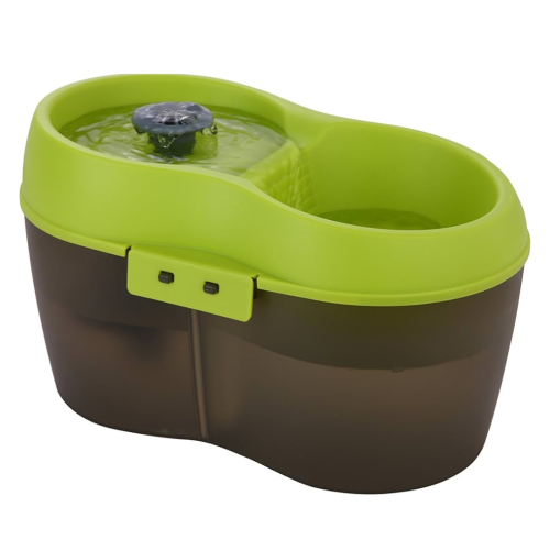 كات اتش 2 أو نافورة شرب كهربائية 2 لتر أخضر