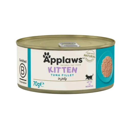 ابلاوز طعام رطب التونا في المرق للقطط الصغيرة 70غ