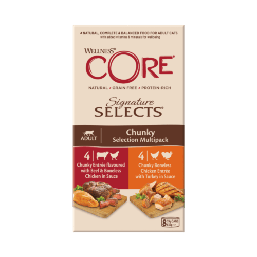 ويلنس كور سيجنتشر طعام رطب تشكيلة متعددة بالدجاج 8...