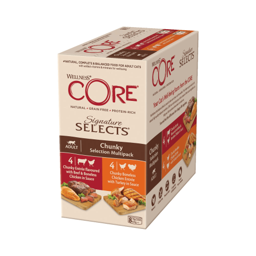 ويلنس كور سيجنتشر طعام رطب تشكيلة متعددة بالدجاج 8...