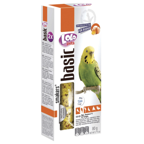 لولو بيتس مكافأة صحية بالبيض لطيور البدجي قطعتين