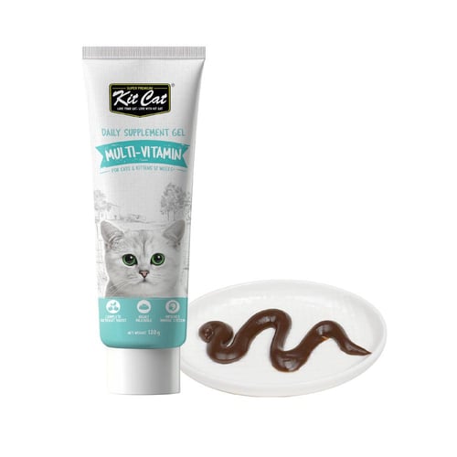 كت كات معجون مكمل غذائي متعدد الفيتامينات للقطط 12...
