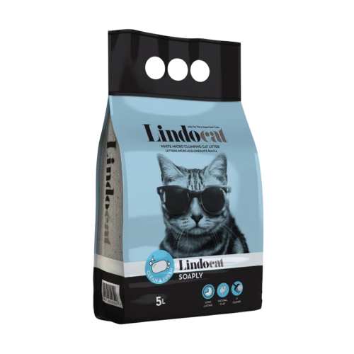 ليندوكات الصابون المنعش رمل للقطط 5 لتر