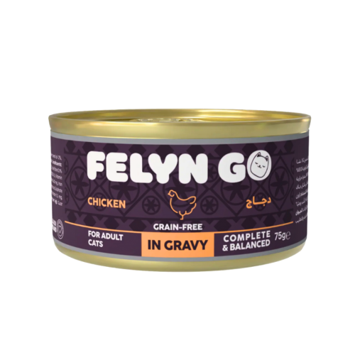 فيلاين قو طعام رطب بالدجاج في المرق 75غ