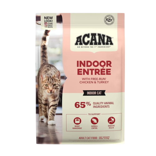 اكانا طعام جاف للقطط المنزلية بالدجاج والديك الروم...