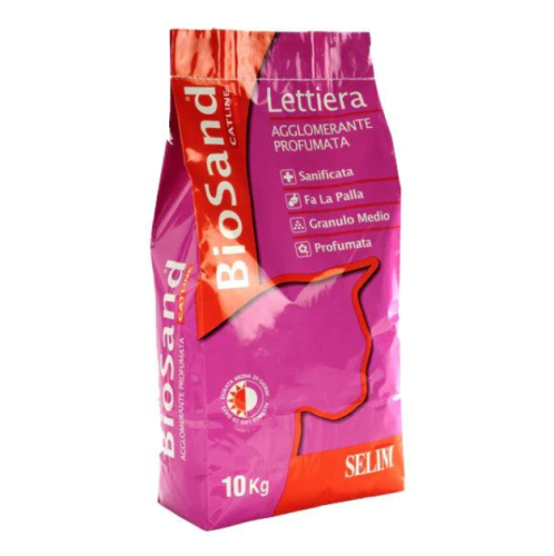 بايو ساند رمل مهد للقطط مطهر ومعطر للقطط تكتل عالي...