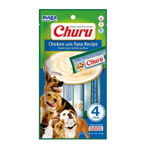 اينابا تشورو هريسة دجاج مع التونا مكافأة للكلاب 14...