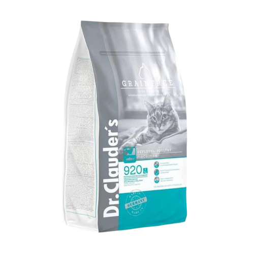 دكتور كلاودر طعام جاف بالدجاج للقطط البالغة