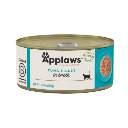 ابلاوز طعام رطب شرائح التونا للقطط 70غ