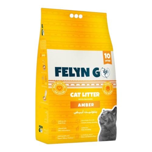 فيلاين قو رمل رول باق للقطط بالعنبر 10لتر