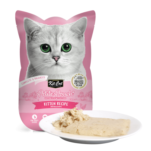 كت كات طعام رطب متكامل بالدجاج للقطط الصغيرة 70غ