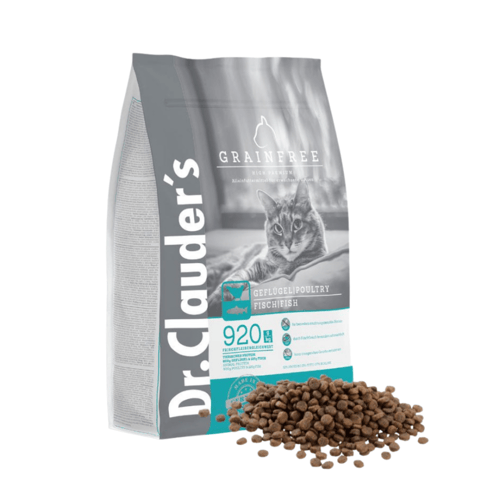 دكتور كلاودر طعام جاف بالدجاج للقطط البالغة
