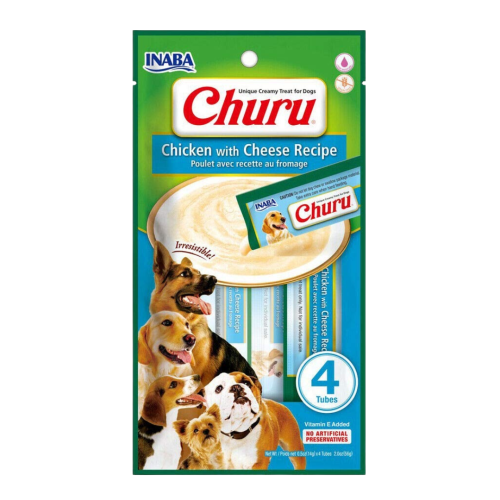اينابا تشورو هريسة دجاج مع الجبن مكافأة للكلاب 14x...