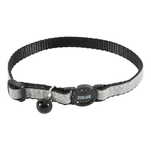 زولكس طوق نايلون لماع للقطط مع الجرس 30سم