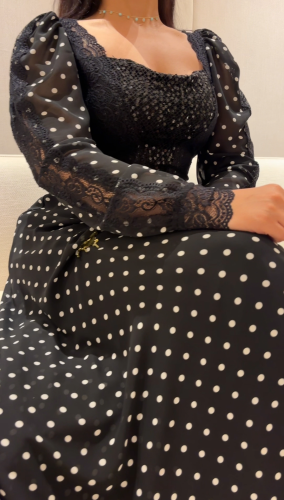 فستان شيفون كلوش