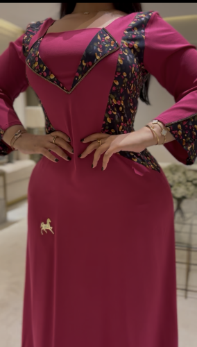 جلابيه قطن فوشي