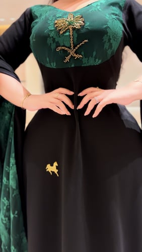 فستان سترتش كريب