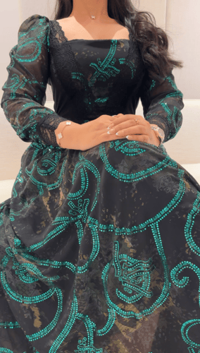 فستان شيفون كلوش