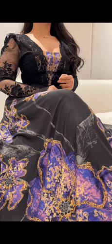 فستان حرير ايطالي