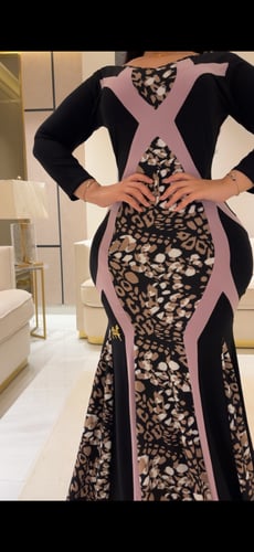 فستان سترتش تايقر