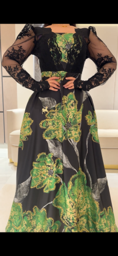 فستان حرير ايطالي