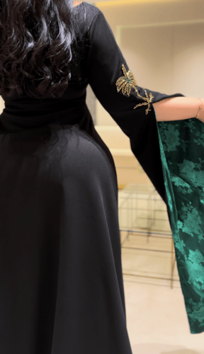 فستان سترتش كريب