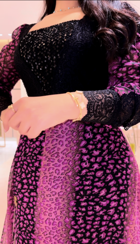 فستان شيفون كلوش