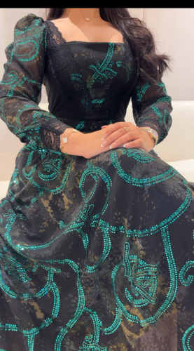 فستان شيفون كلوش