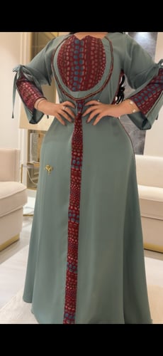 جلابية كشميري بكرستال