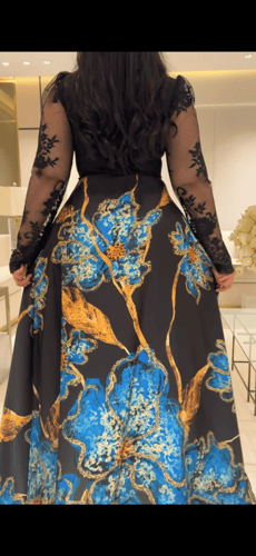 فستان حرير ايطالي