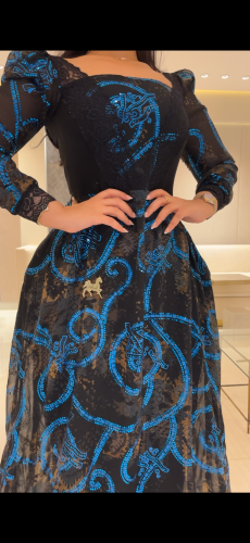 فستان شيفون كلوش