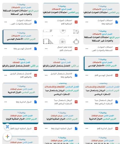 عروض رياضيات ثاني ثانوي الفصل الدراسي الثاني ١٤٤٧ه...