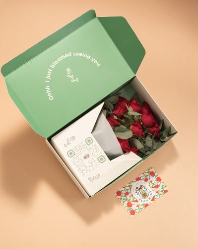 بوكس باقة ورد بلومست ٢