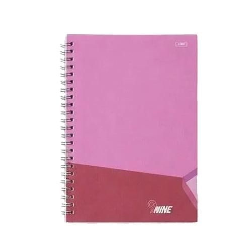 دفتر إنجليزي سلك 100 ورقة 9NINE- A5