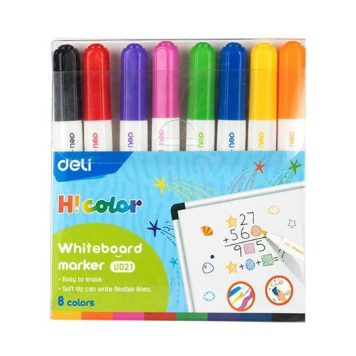 أقلام سبورة 8 ألوان- Deli Hi Color